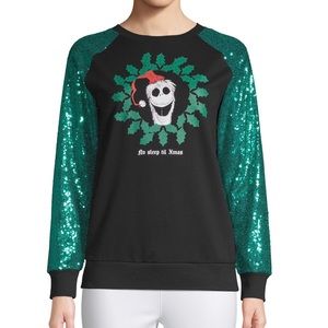 The Nightmare Before Christmas Sequin Sweater